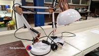 Pair of angle poise desk lamps - 2