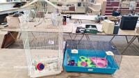 Bird cage and hamster cage