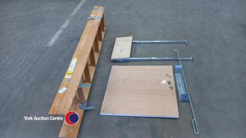 Loft ladder and fitting
