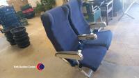 Set of two aircraft seats from a Boeing 737/747 - 2