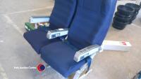 Set of two aircraft seats from a Boeing 737/747 - 3