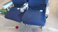 Set of two aircraft seats from a Boeing 737/747 - 5