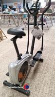 York Fitness cross trainer and exercise bike, 2 in 1, hardly used, gwo - 2