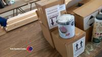 Quantity of Ronseal pink garden paint - 3