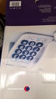Box of assorted household and car accessories including phone and Amazon echo - 4