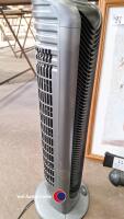 Evoland exercise pedal machine, Bionaire oscillating floor fan and floral print in pine frame - 3