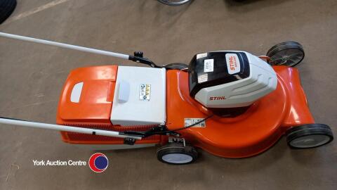 Stihl RMA 253 battery mower, needs battery, brand new