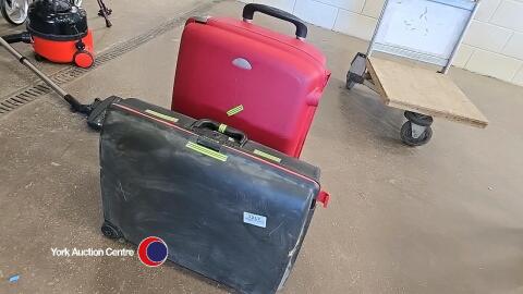 Samsonite suitcase plus 1 other