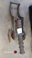 Large metal cannon, suitable for garden ornament