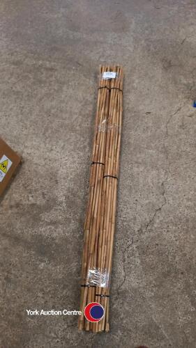40 x 4ft garden canes