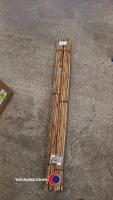 40 x 4ft garden canes