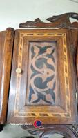 American inlaid wall clock - 3