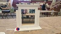 Small mirror and frame