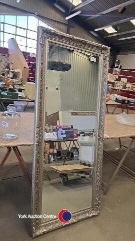 Large gilt framed mirror