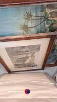 Old Victorian pictures in nice decorative frames - 2