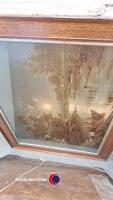 Old Victorian pictures in nice decorative frames - 4