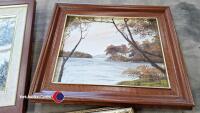 Oil paintings including Ullswater - 3