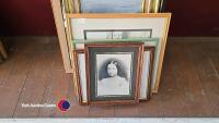 Quantity of assorted pictures and prints including framed mirror - 3
