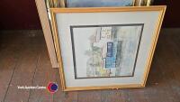 Quantity of assorted pictures and prints including framed mirror - 6