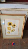 Quantity of assorted pictures and prints including framed mirror - 10
