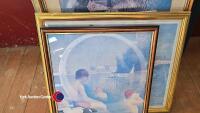 Quantity of pictures and prints plus circular mirror - 2