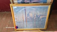 Quantity of pictures and prints plus circular mirror - 3