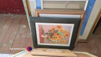 Quantity of pictures and prints plus circular mirror - 5
