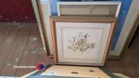 Quantity of pictures and prints plus circular mirror - 6