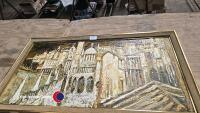 Large framed oil painting - 2