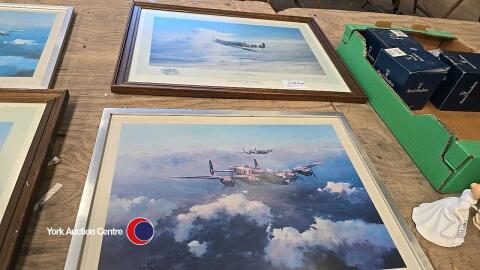 2 Robert Taylor prints 'Reach For The Skies' & 'Lancaster'
