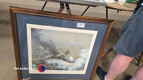 Frank Wootton 'Battle over London' Limited edition print