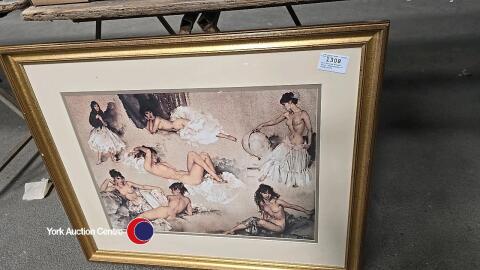 Sir William Russell Flint 'Aspirations 2', Large print