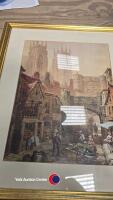 3 x framed pictures of old York - 2
