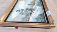 Large oil painting on canvas, no name - 2