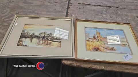 2 x Watercolours