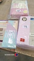 Assorted bedding, new