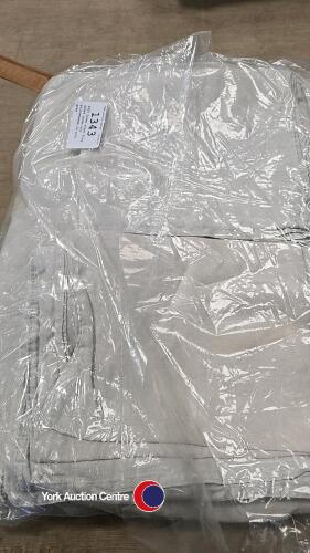 100% linen super King duvet cover and pillowcases in soft grey
