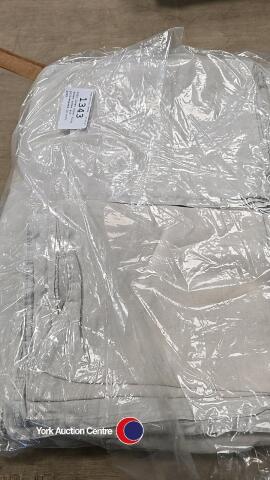 100% linen super King duvet cover and pillowcases in soft grey
