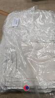 100% linen super King duvet cover and pillowcases in soft grey