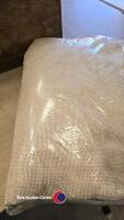 New without tags, beige lined curtains 66 / 74 long - 3