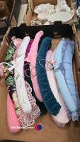 10 x vintage covered coat hangers - 2