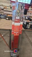 3 x curtain poles, boxed