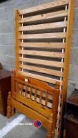 Pine single bed - 3