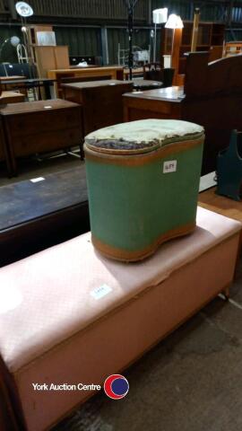 2 x Lloyd loom linen baskets