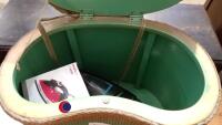 2 x Lloyd loom linen baskets - 3