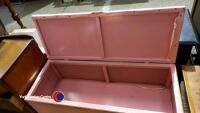 2 x Lloyd loom linen baskets - 4