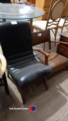 Bucket seat chair and low arm chair