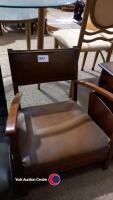 Bucket seat chair and low arm chair - 3
