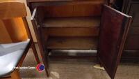Vintage bureau bookcase - 4