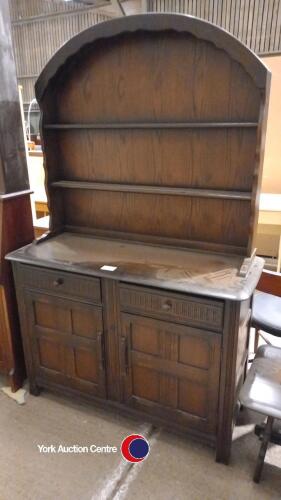 2 over 2 kitchen dresser